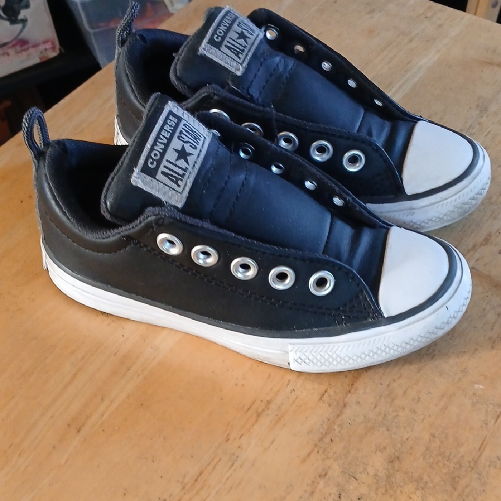 Converse Kids Black Sneakers Size 12 C Pre-owned